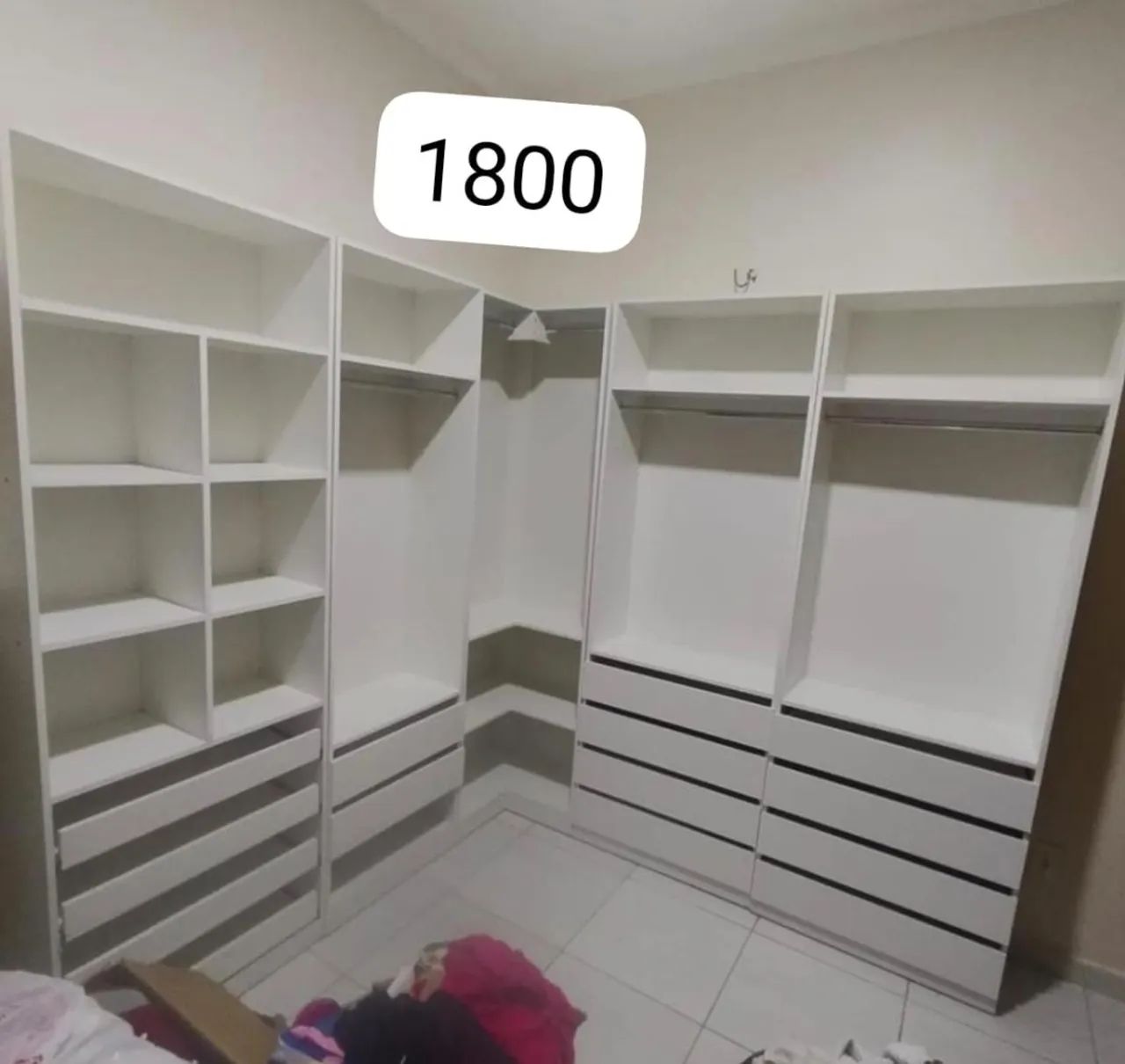 CLOSET S em L Modelos modernos e espaçosos  - Foto 3