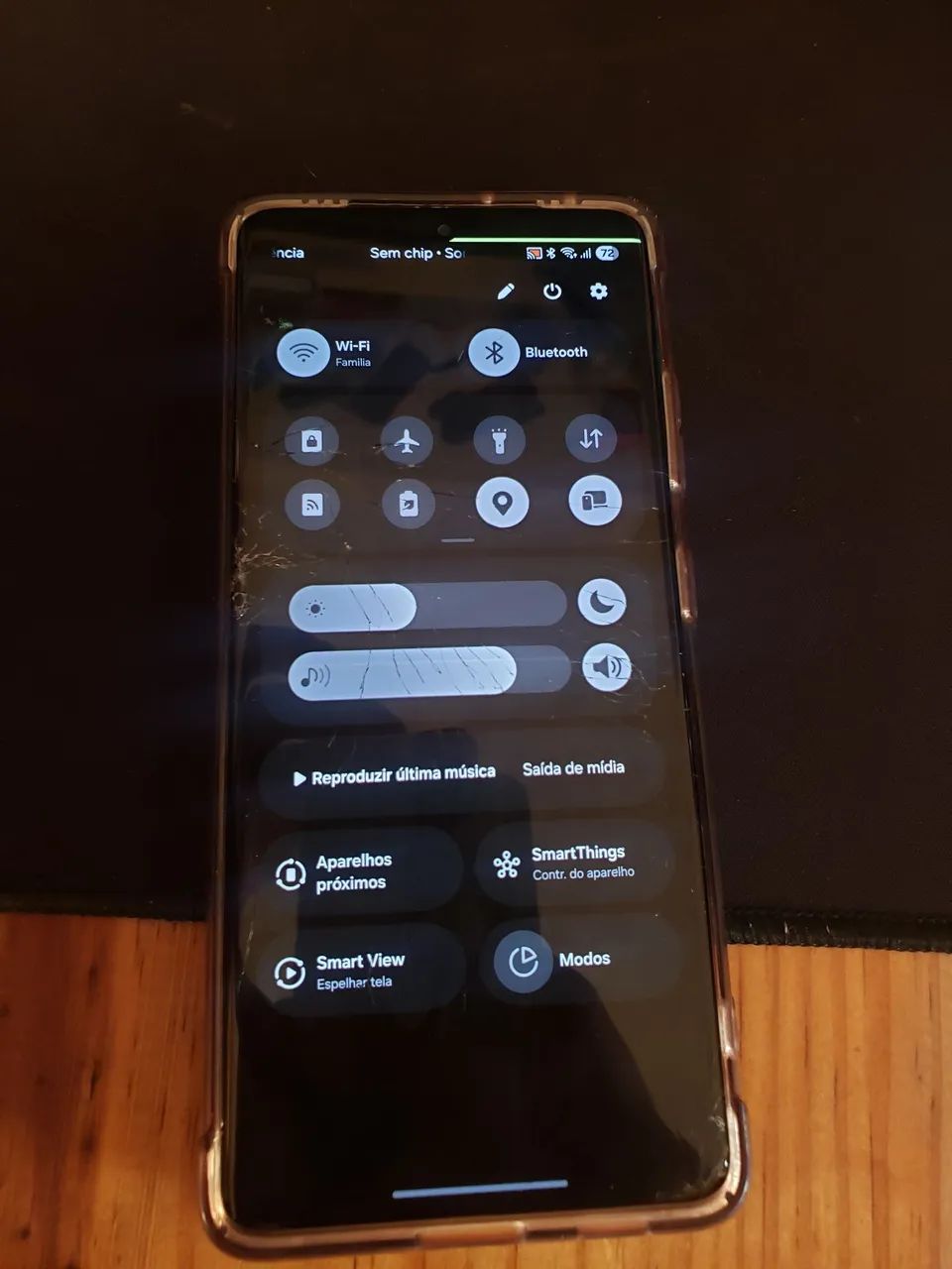 S21 Ultra 256GB tela quebrada - Foto 5