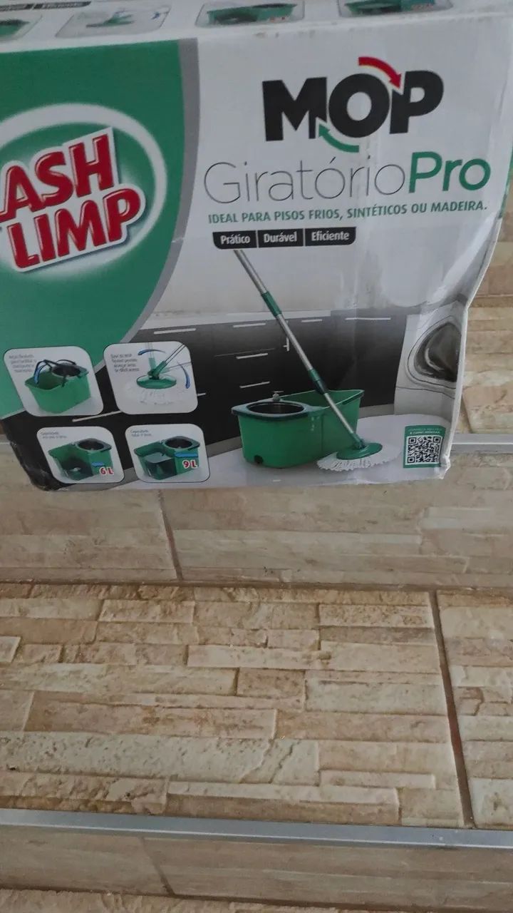  CHEGA DE SOFRÊNCIA PARA LIMPAR CASA!!MOP GIRATÓRIO PRO , FLASH LIMP - Foto 2