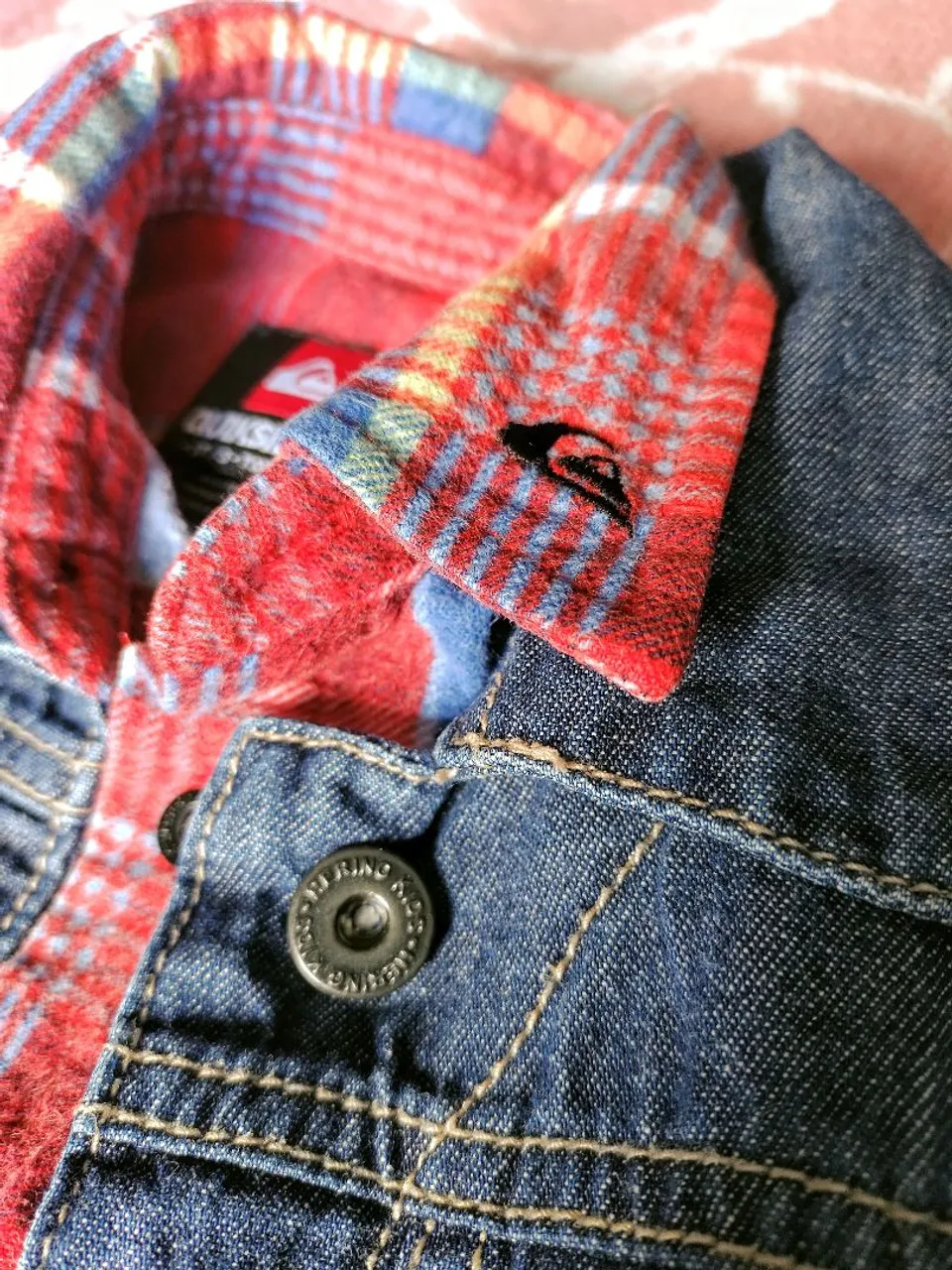 Camisa Xadrez Quiksilver Infantil 3T