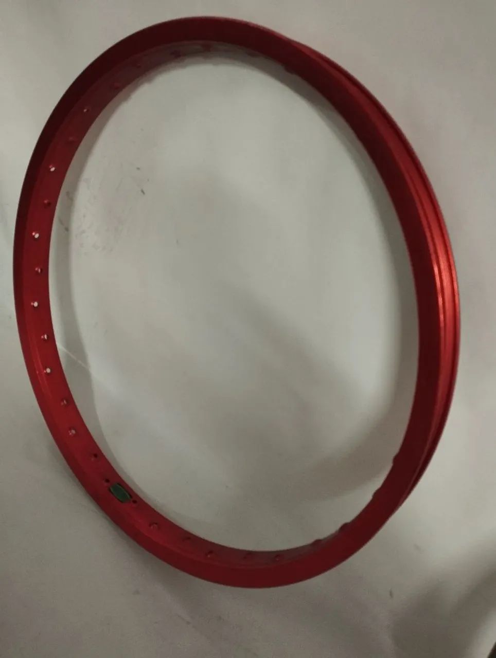 Aro 20 de Bicicleta Ya-Wara 36f Vermelho Anodizado Novo - Foto 2