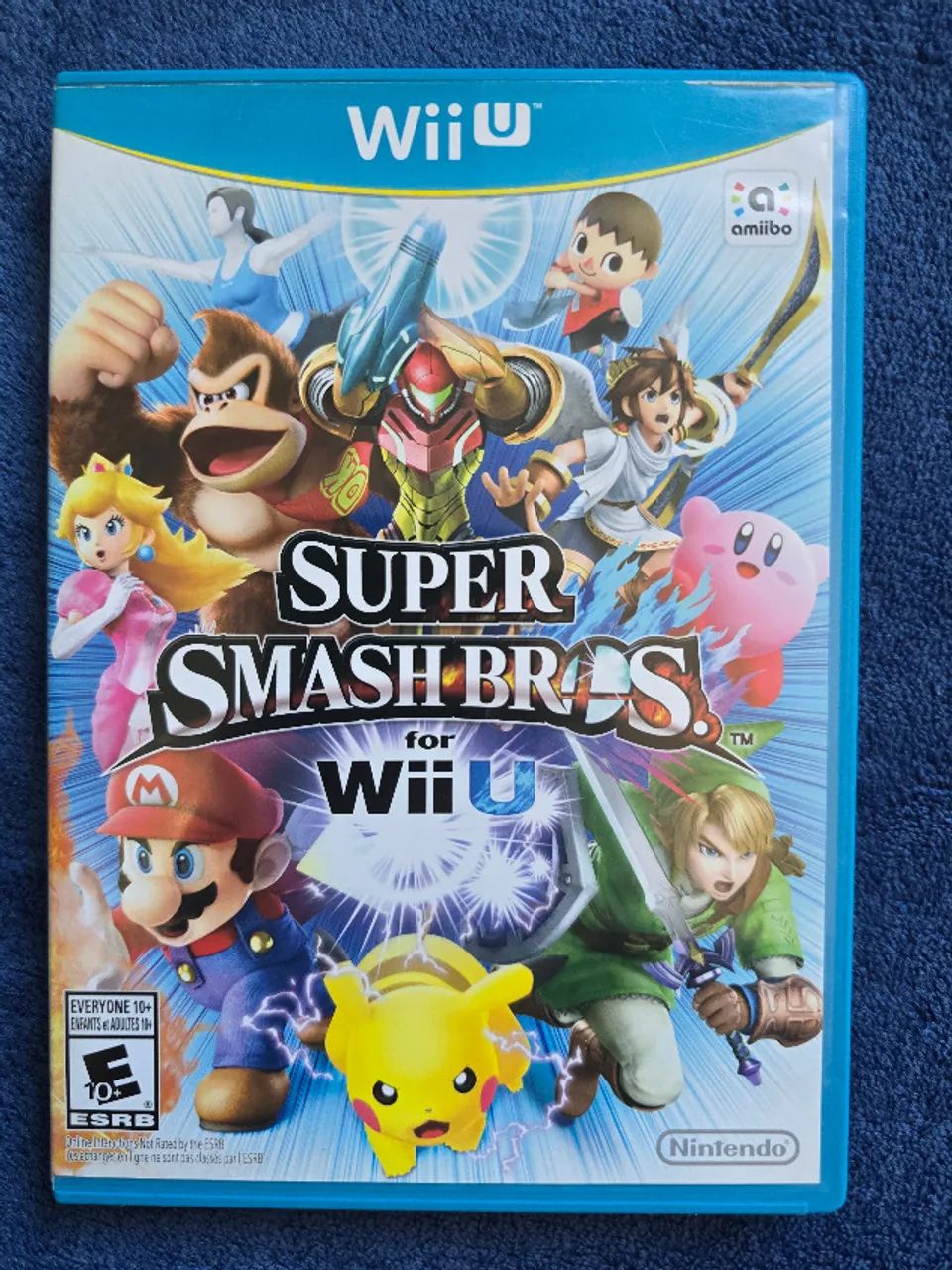 Super Smash Bros for Wii U - Wii U (completo e em ótimo estado)