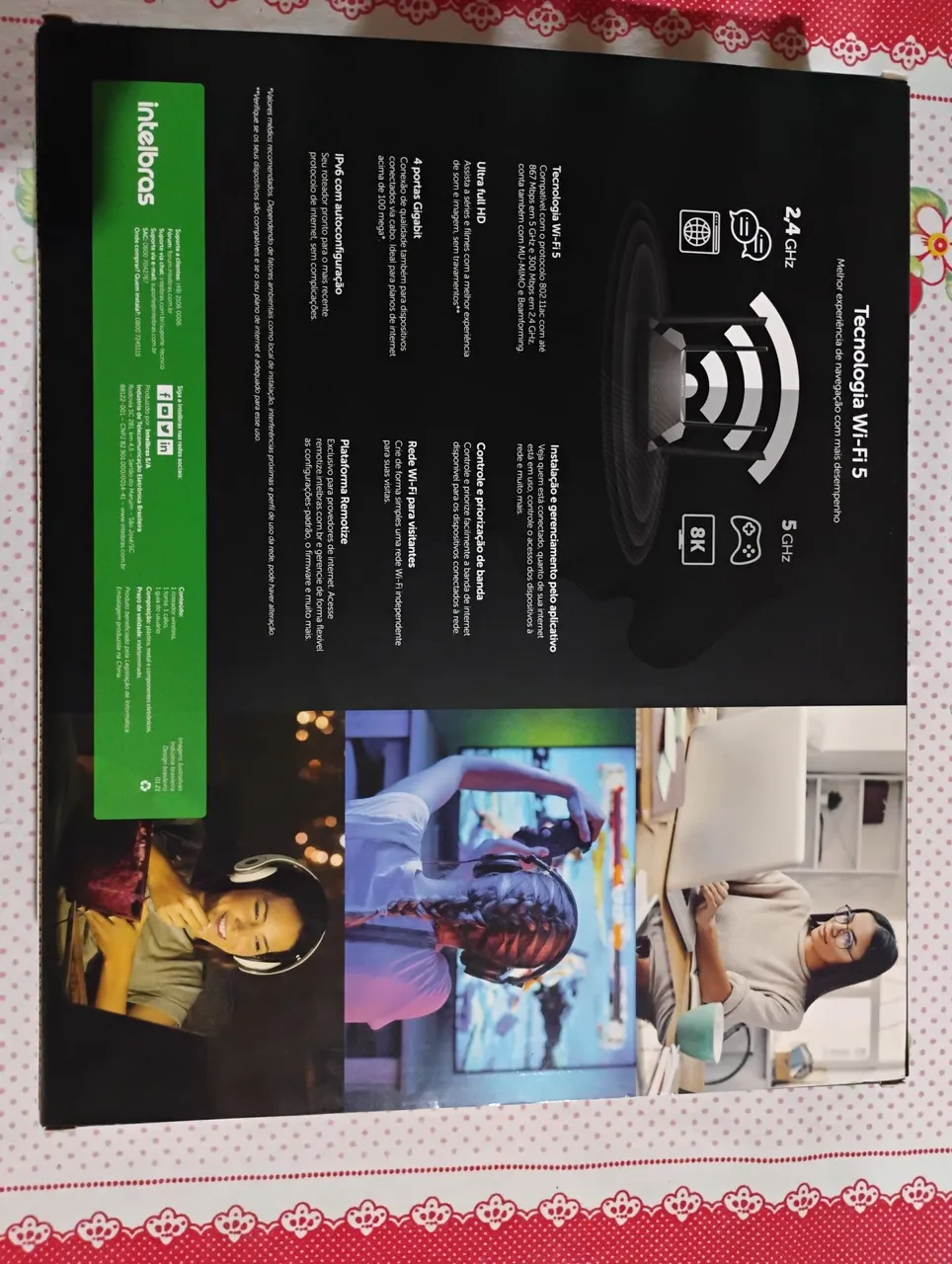 Roteador Intelbras Wi-Fi 5