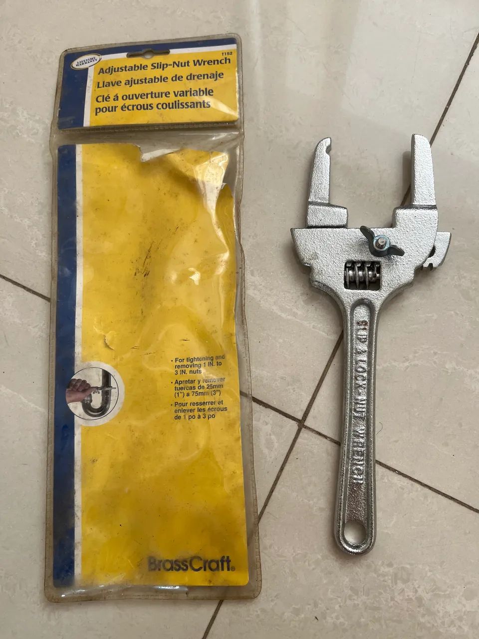 Ferramenta hidráulica alicate chave inglesa importado - Foto 2