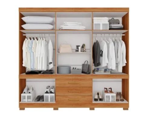 Guarda-Roupa Parma 10 portas com espelho l75 - Foto 4