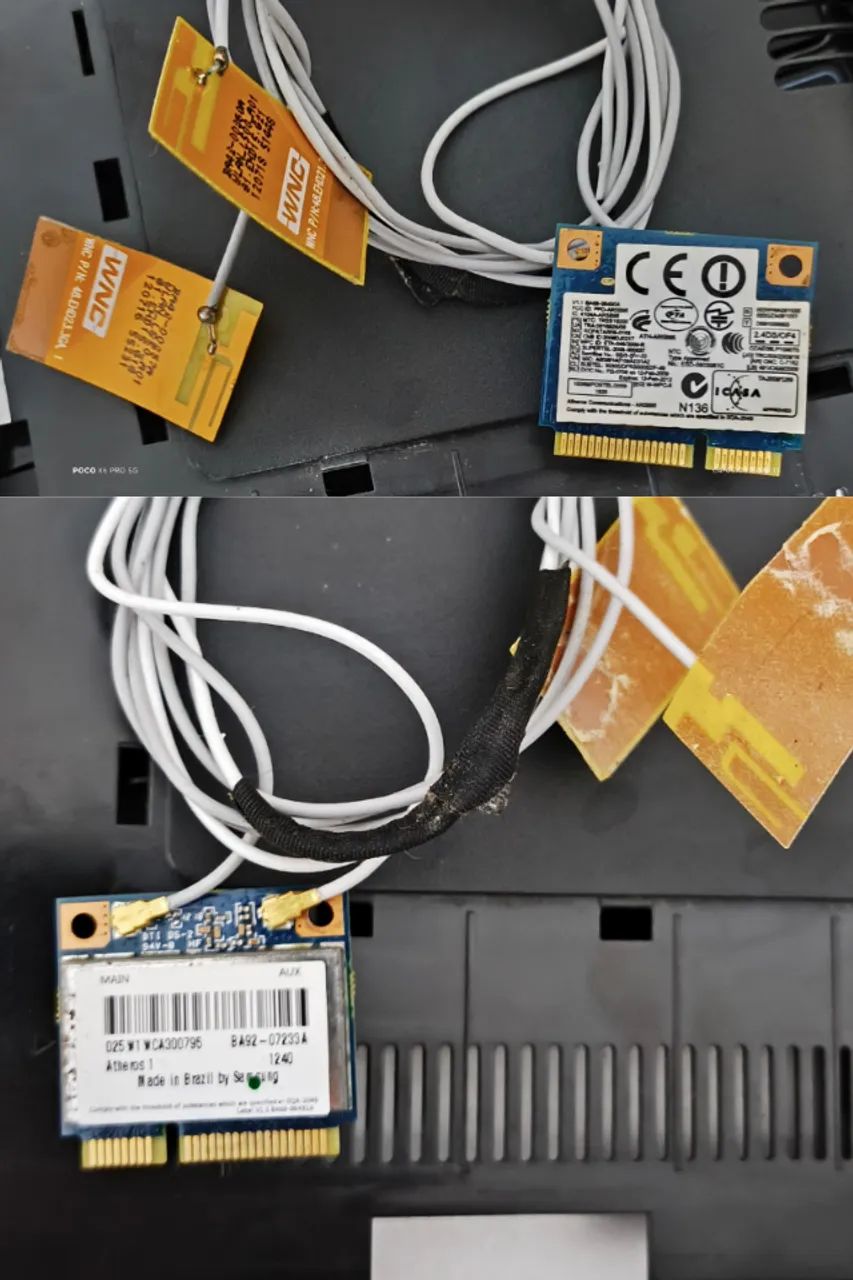 Placa Wireless BA92-07233A / BA68-06490A / BA68-06491A Para Samsung Rv511-ad1br