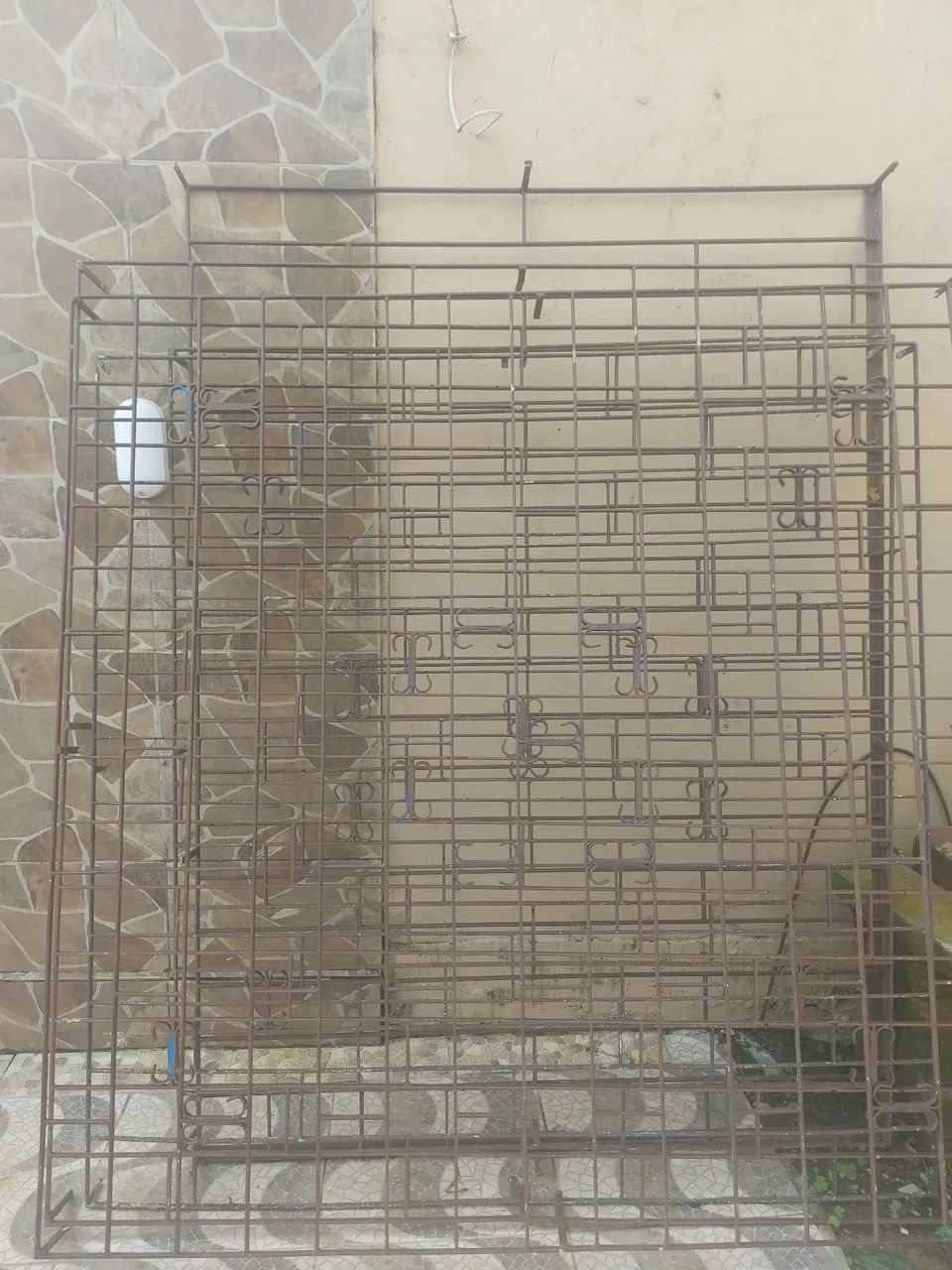 Grade de proteção para casa/jardim