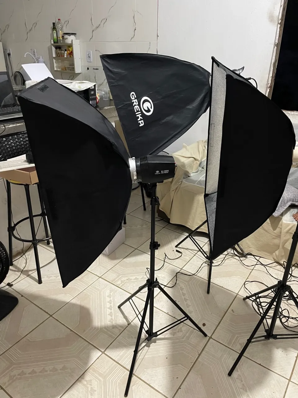 Kit Fotografia Greika Flash greikaK150A mine master