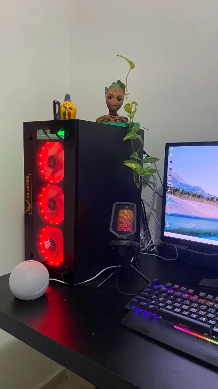 PC Gamer / Workstation RTX 3060 Ti / Ryzen 5 / 32GB RAM /Muito Novo