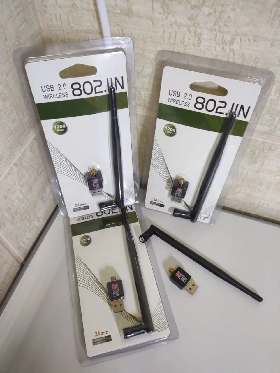 Adaptador Wi-Fi USB 802.11n 1200Mbps - Foto 3