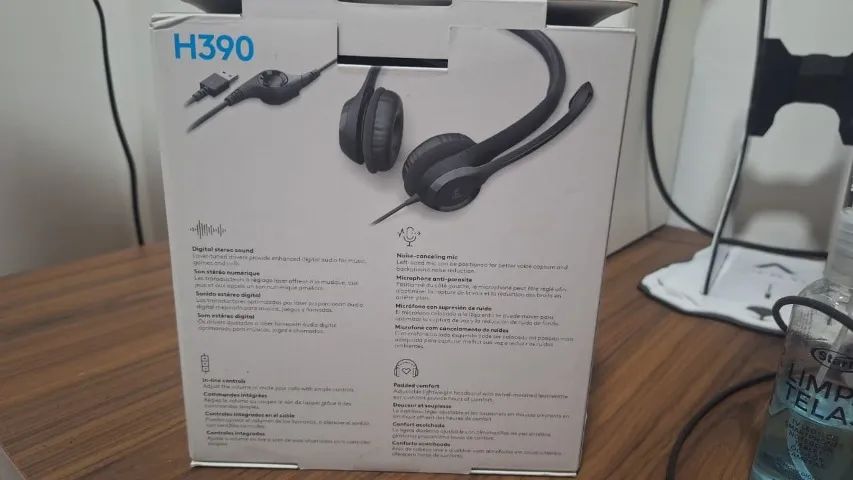 Headset para computador USB H390 - Foto 2