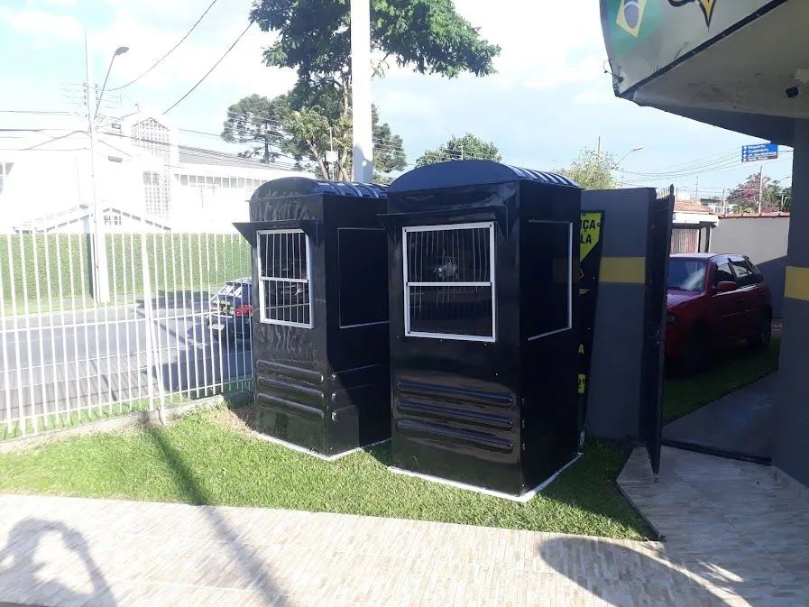 Cabines de segurança em fibra de vidro - novas