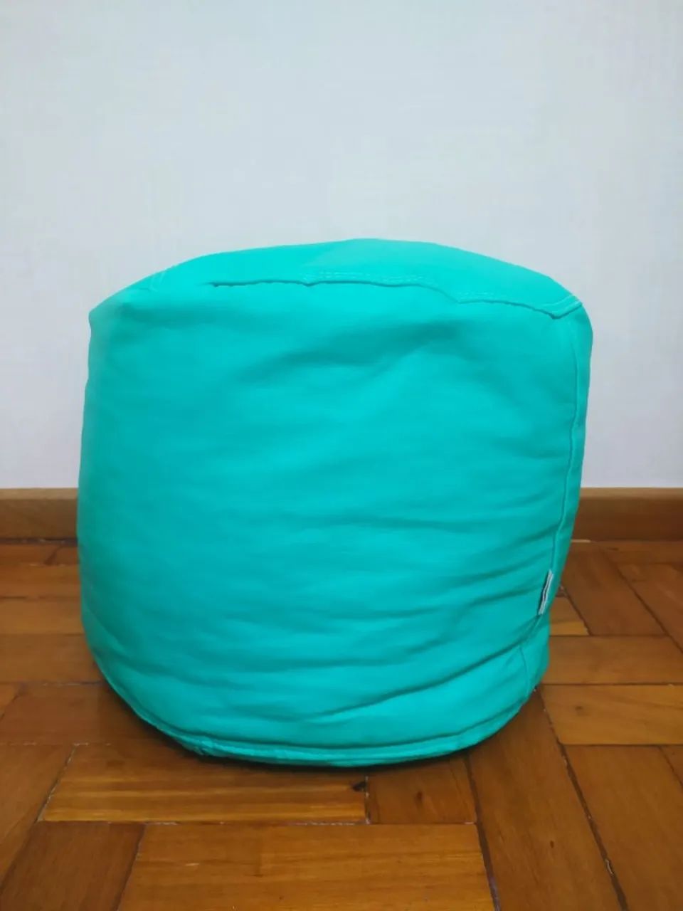 Puff Azul Redondo Usado