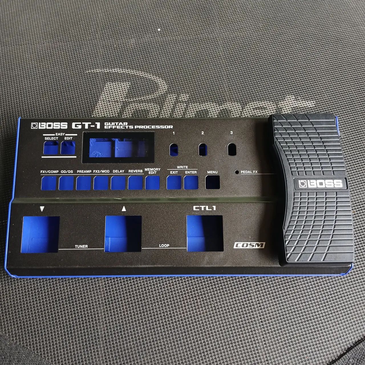 Carcaça Boss Gt1 com pedal de expressão - Instrumentos musicais