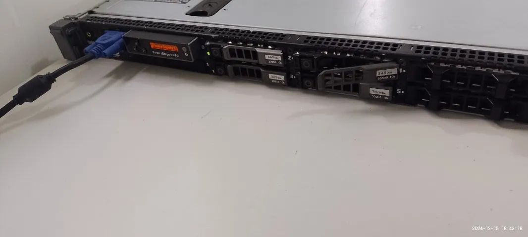 Servidor Poweredge R610 DELL 64GB INTEL XEON SIX CORE(COMPLETO SÓ LIGAR) - Foto 2