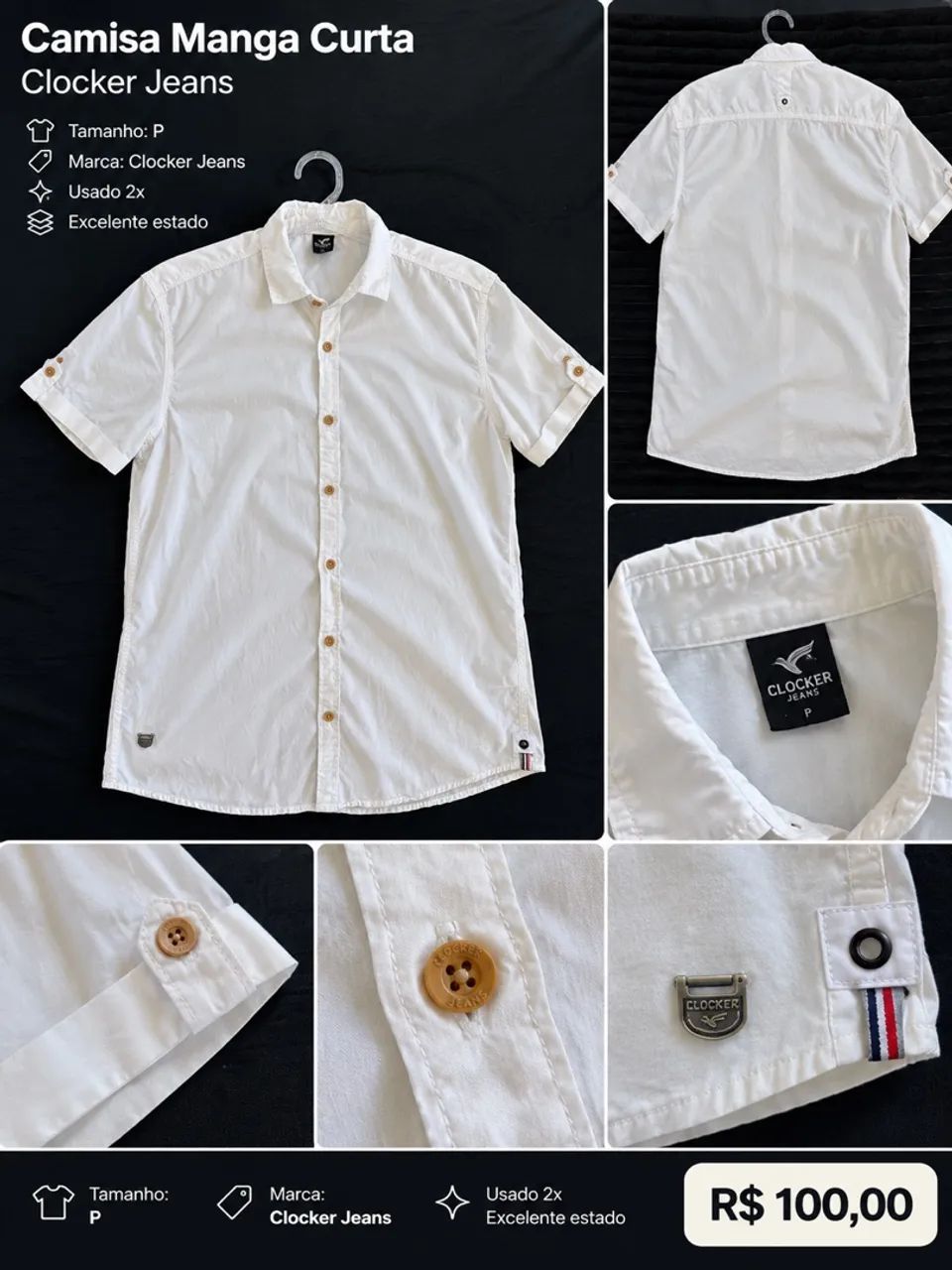 Camisa Manga curta P