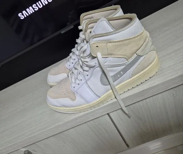 Tênis Nike Air Jordan 1 Mid SE Craft Tech Grey