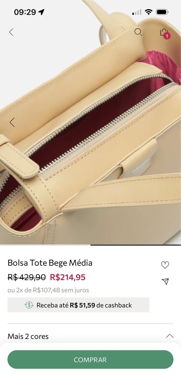 Bolsa Arezzo BEGE  - Foto 3