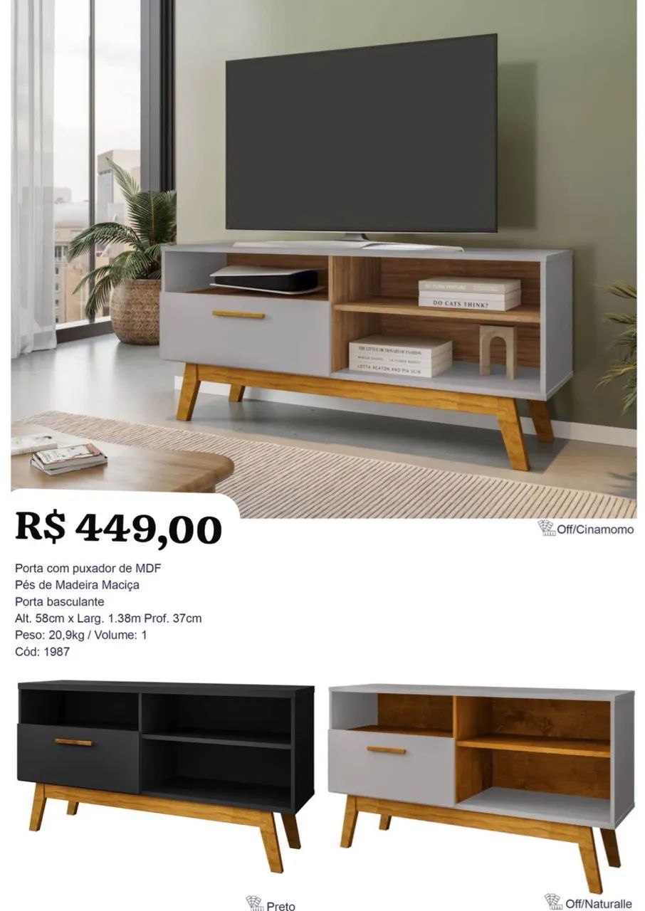 Rack 1,36 largura - Promoção 
