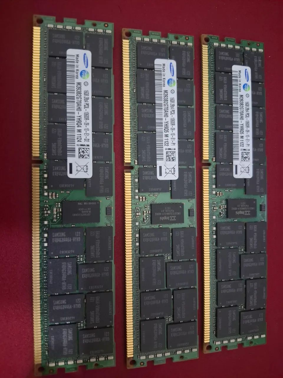 2x16GB Memória para Xeon X79