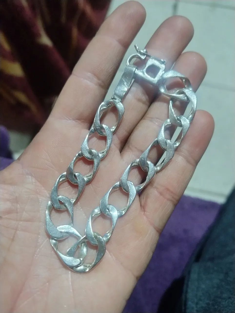 Pulseira de prata  - Foto 2