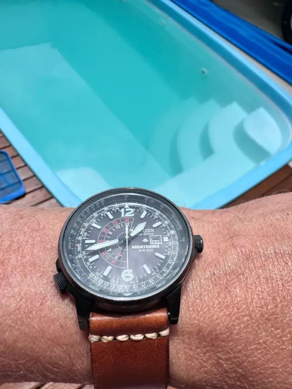 Relógio Citizen Nighthawk Eco-Drive  - Foto 4