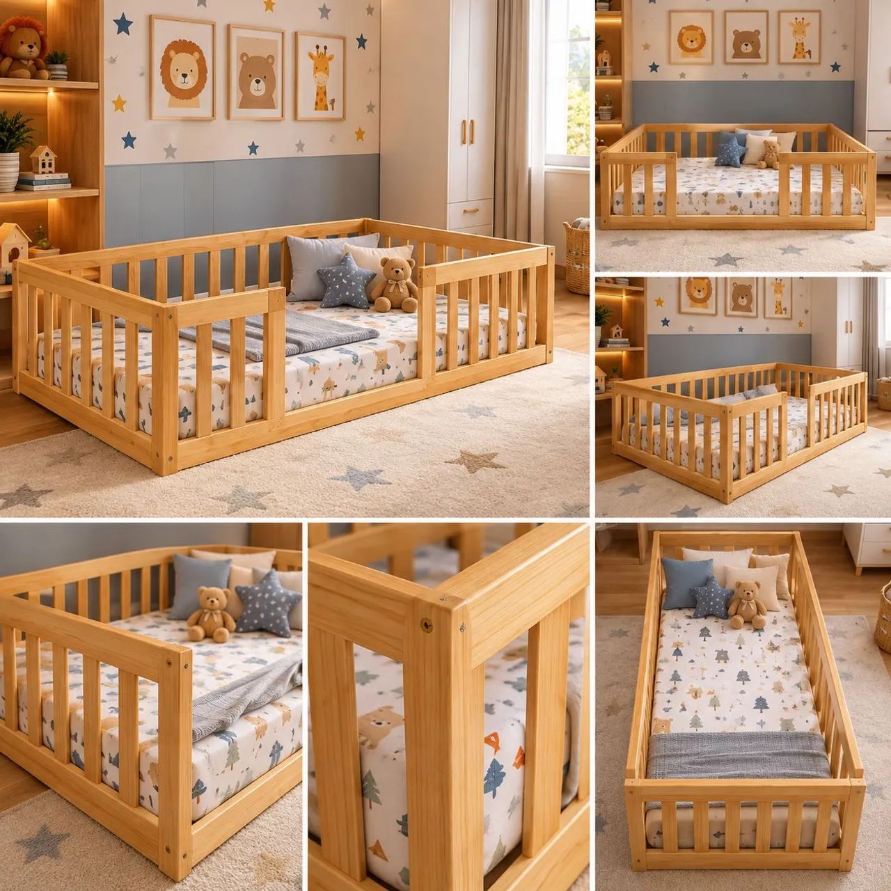 Cama montessoriana solteiro 