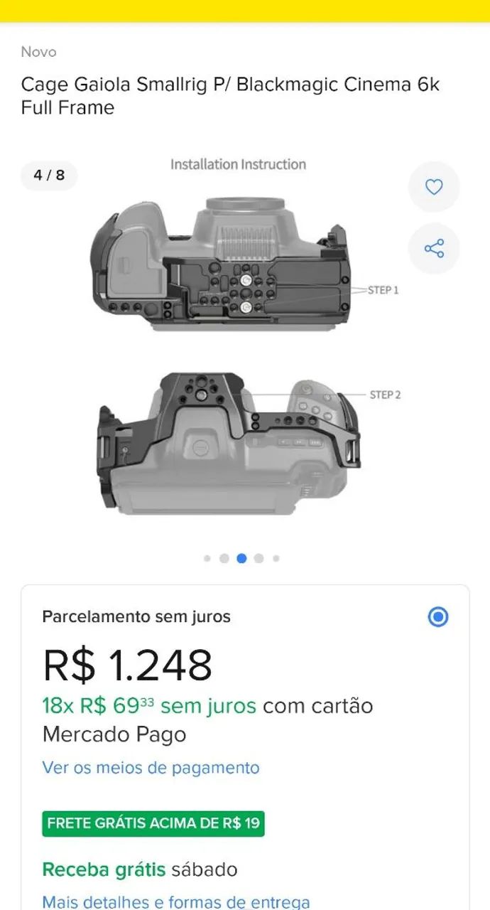 Blackmagic Cinema 6k G2 - Foto 5