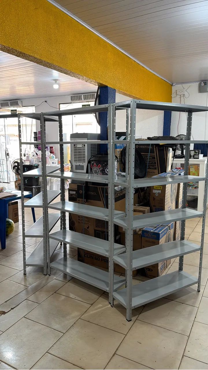 ESTANTE  DE AÇO  - Foto 2