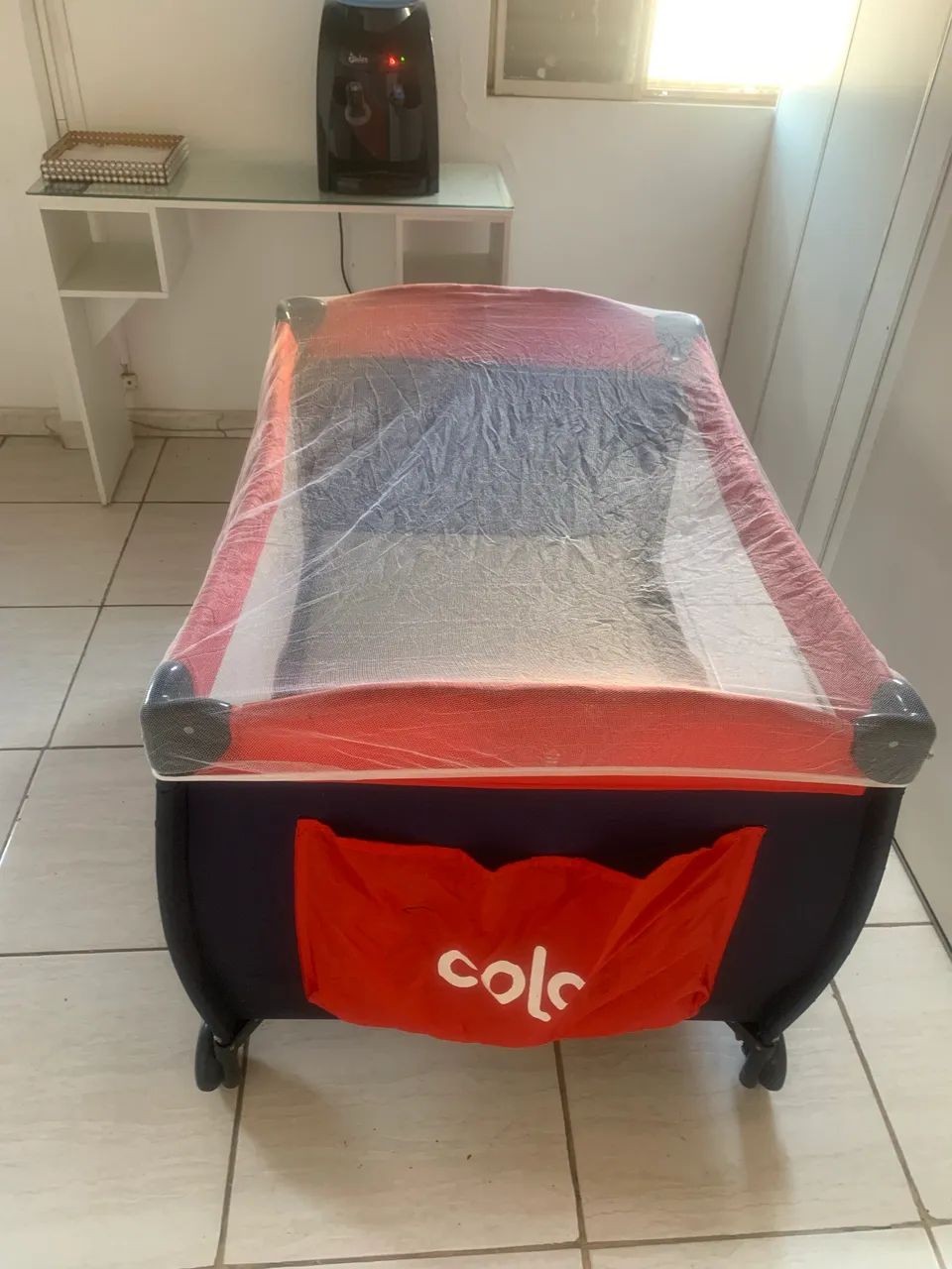 Chiqueirinho portátil com colchão  - Foto 3