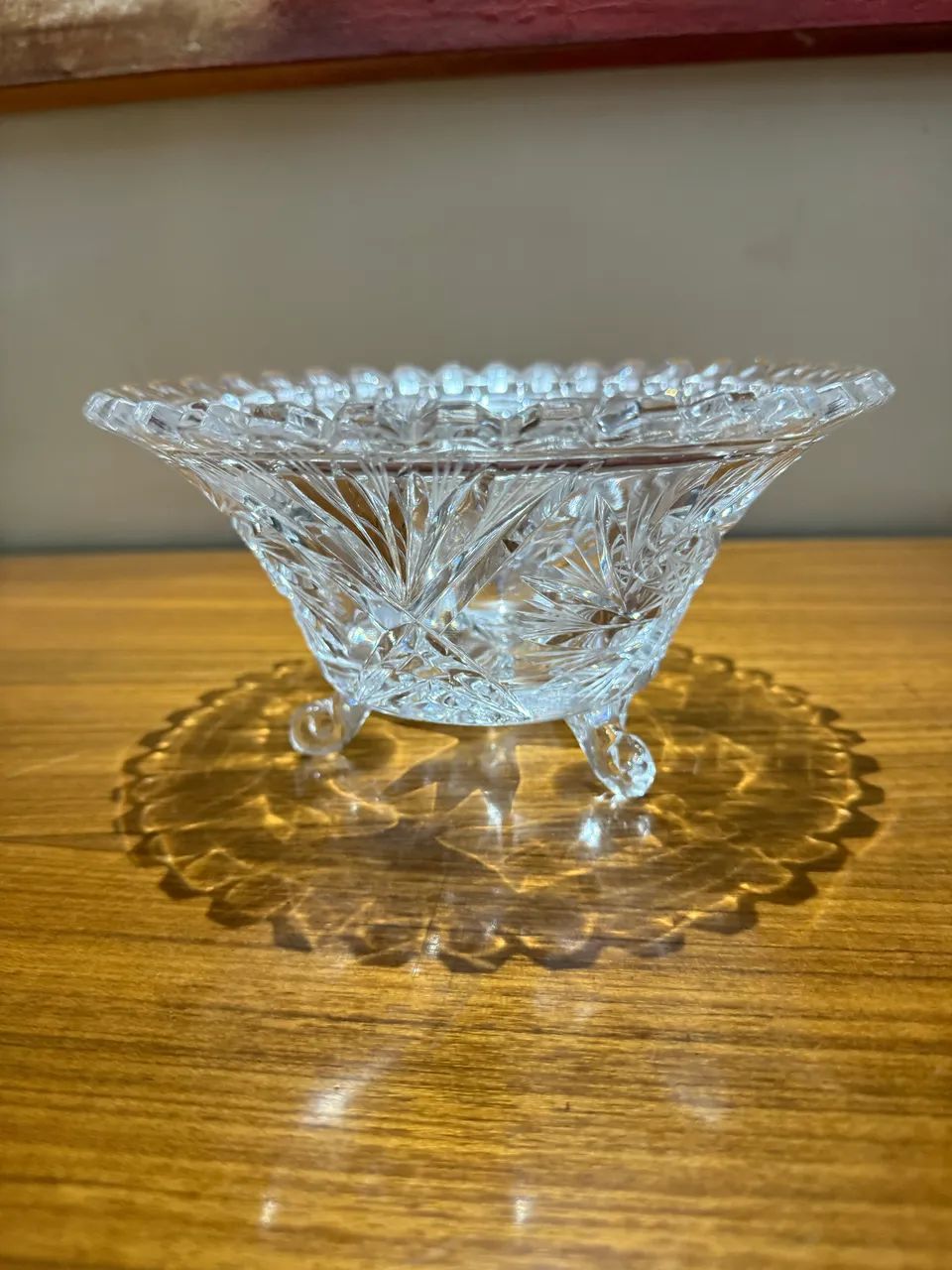 Compoteira de cristal  - Foto 2