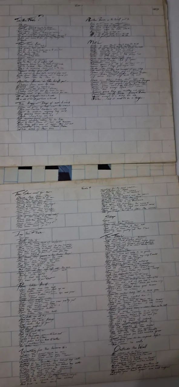 Lp duplo pink floyd "the wall" usado. - Foto 4