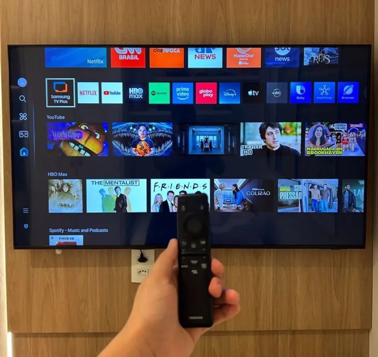 Smart TV Samsung 55? 4k Crystal UHD