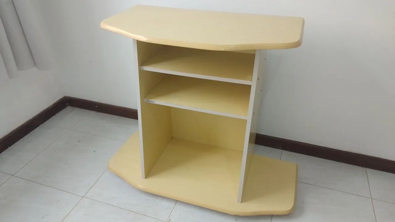 Rack de TV estante para TV ou monitor até 32 polegadas 
