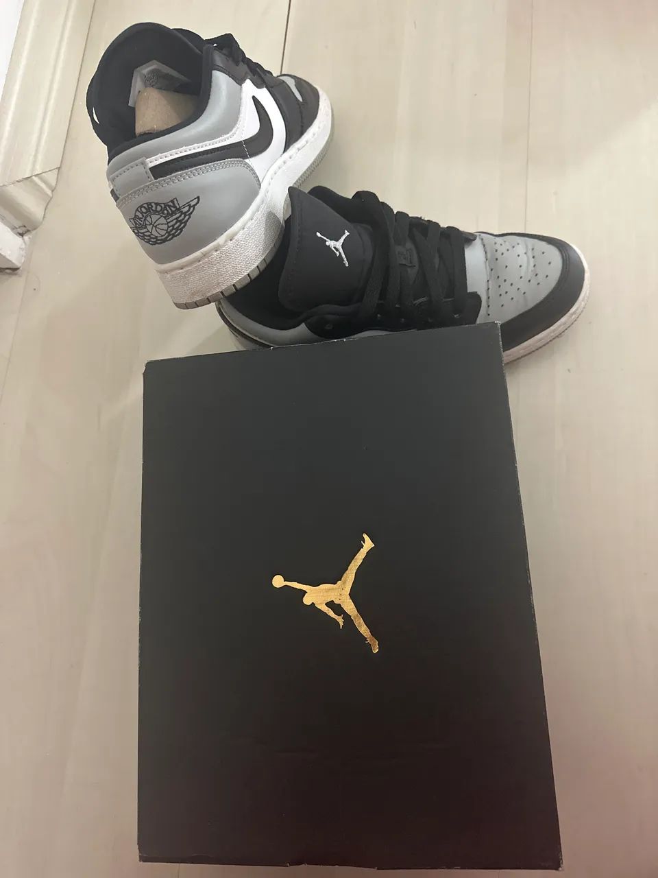Tênis Air Jordan 1 Low (GS) 34 Original - Foto 5
