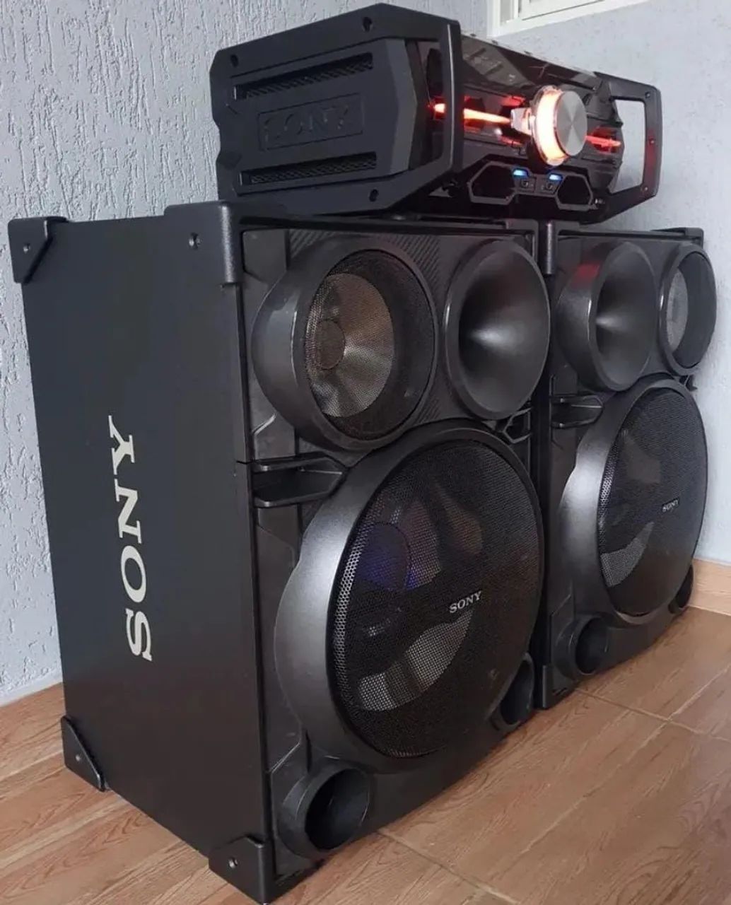 Som da Sony Shake alto falantes d 18 polegadas  - Foto 4