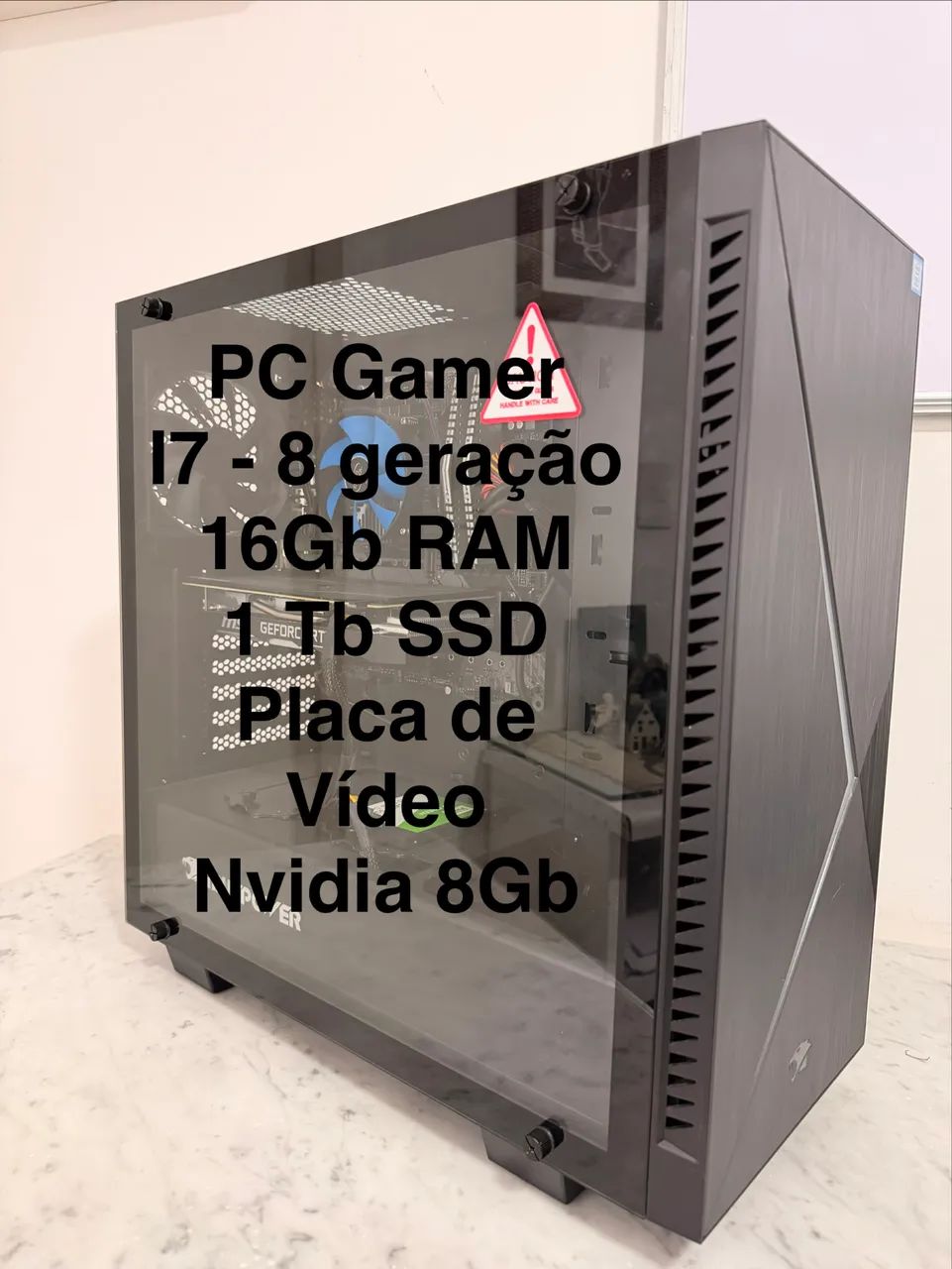Desktop PC iBuyPower Gaming 16Gb RTX 2070 1TB SSD