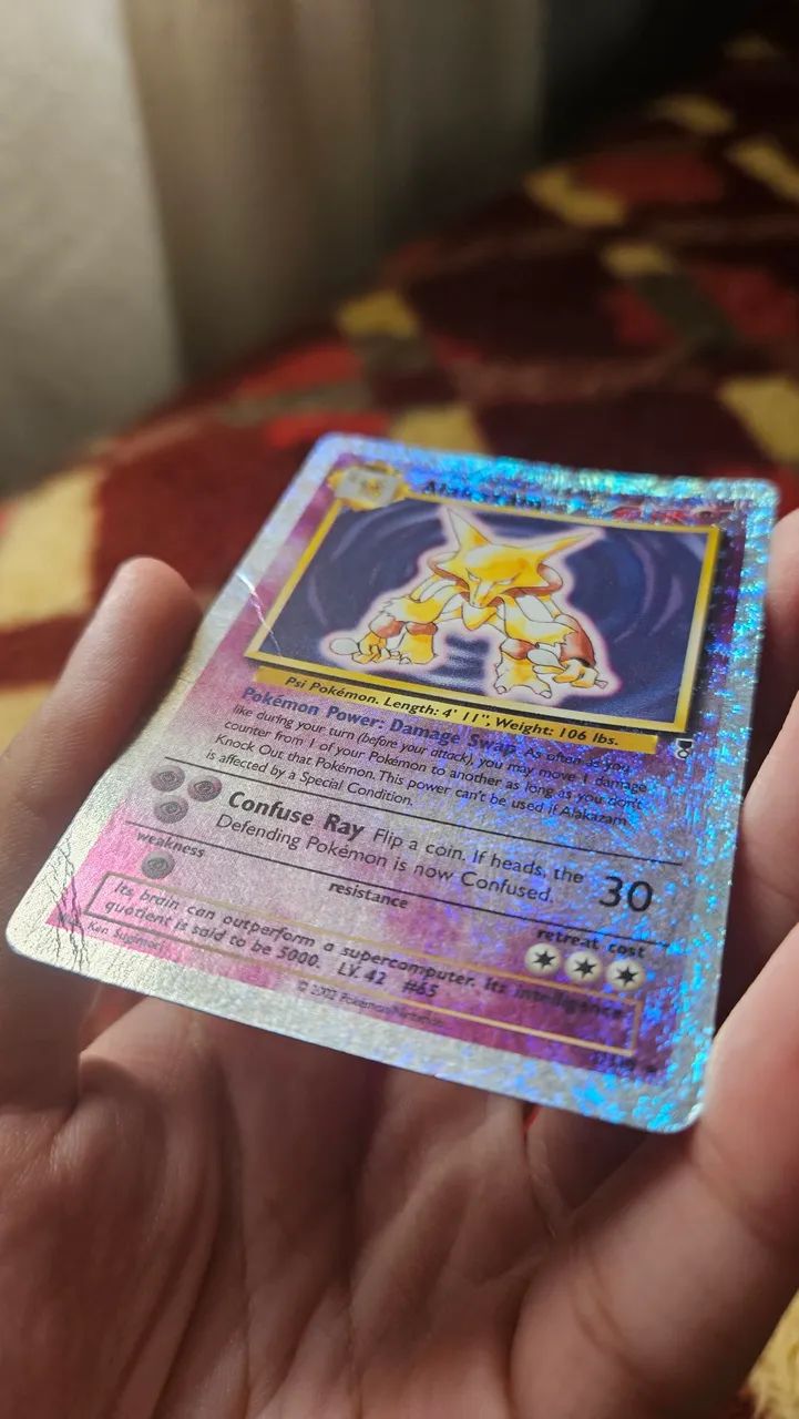 Alakazam 01/110 Legendary Collection Reverse Holo