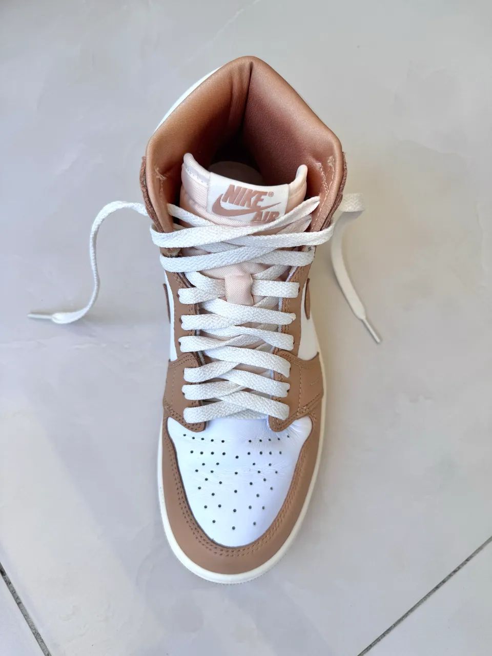 Nike Air Jordan 1 High OG Praline Feminino Original - Calçados