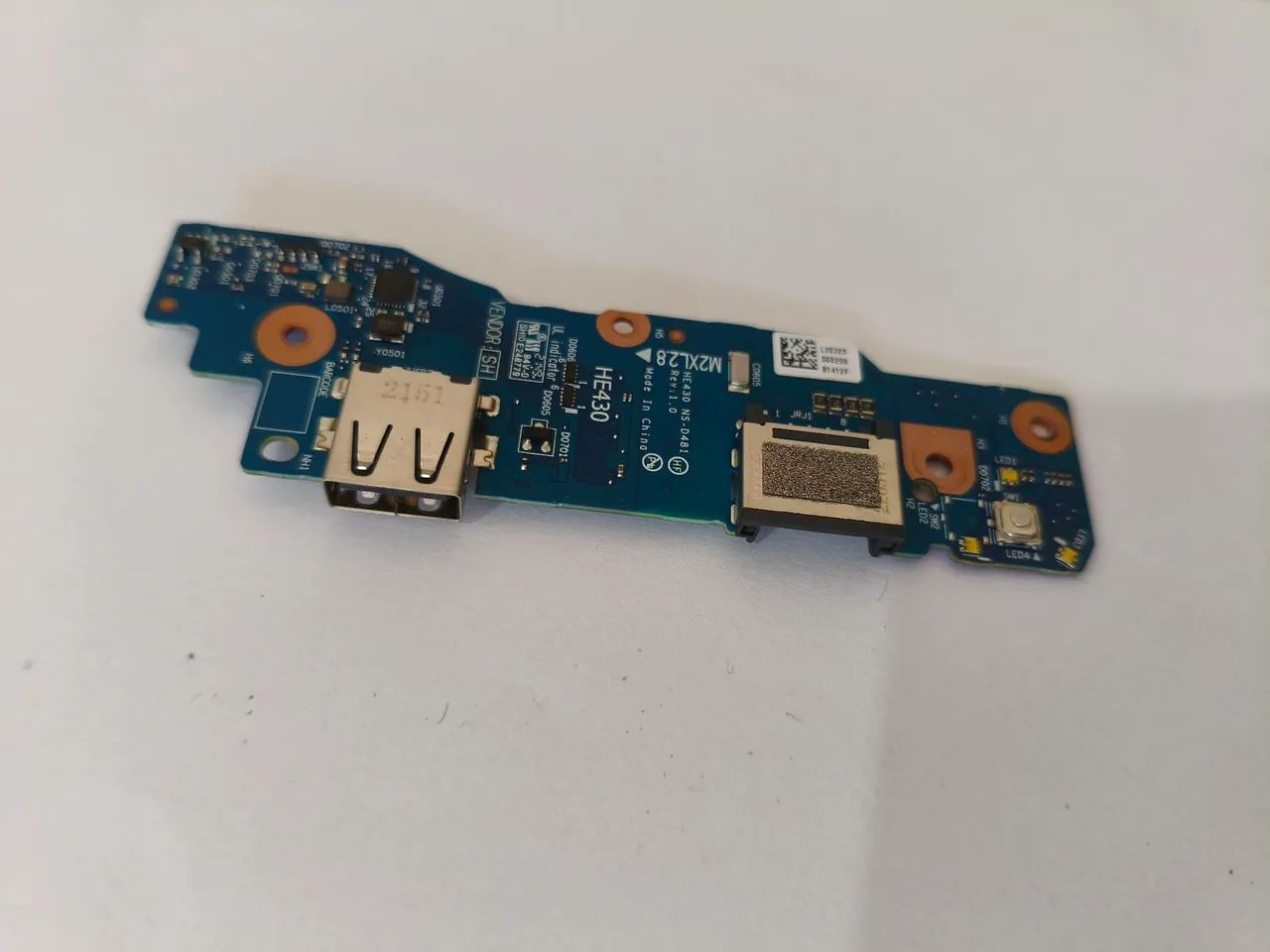 Placa filha USB power para notebook Lenovo ThinkPad E14