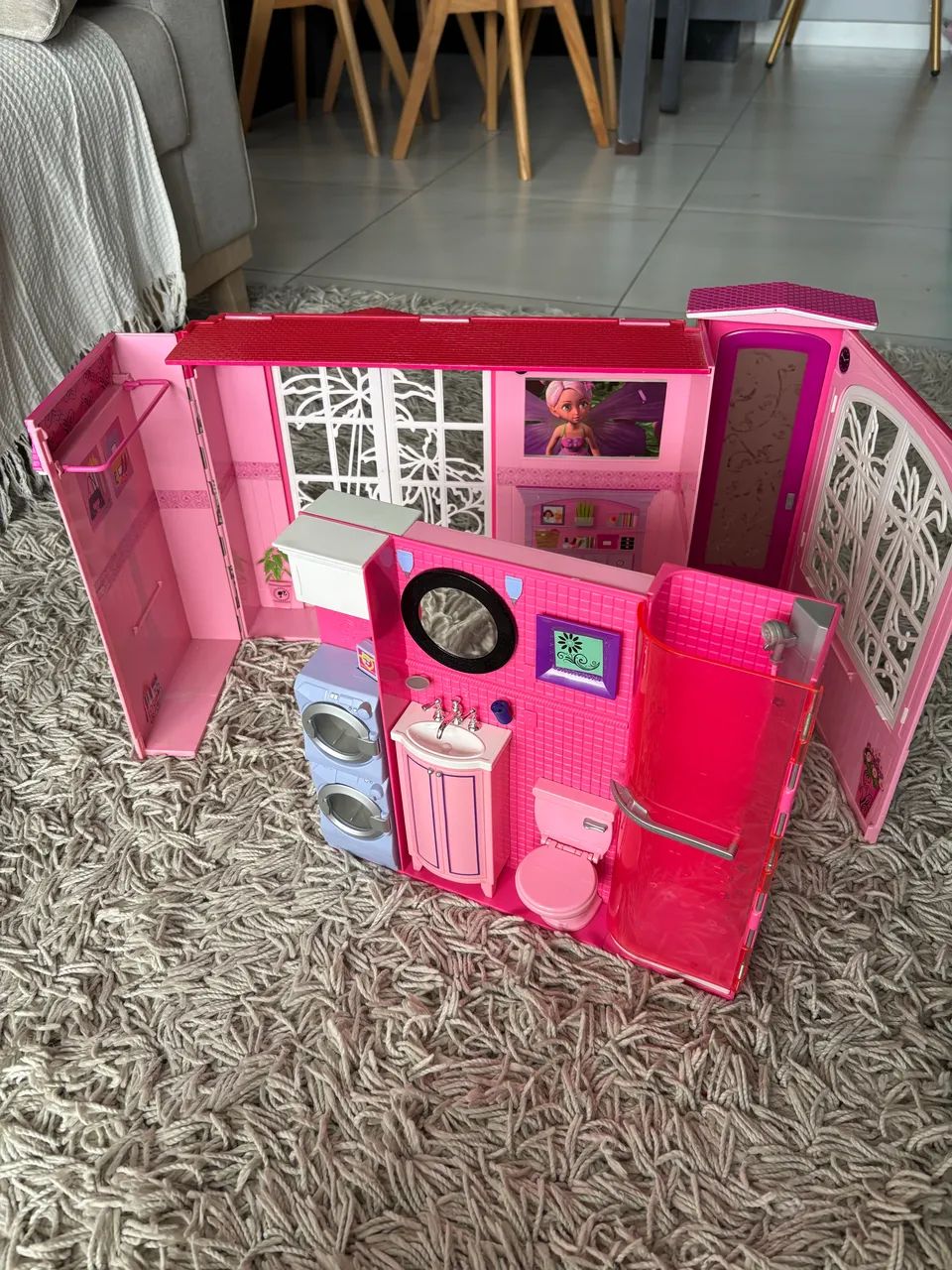 Casa da Barbie pink world 2007