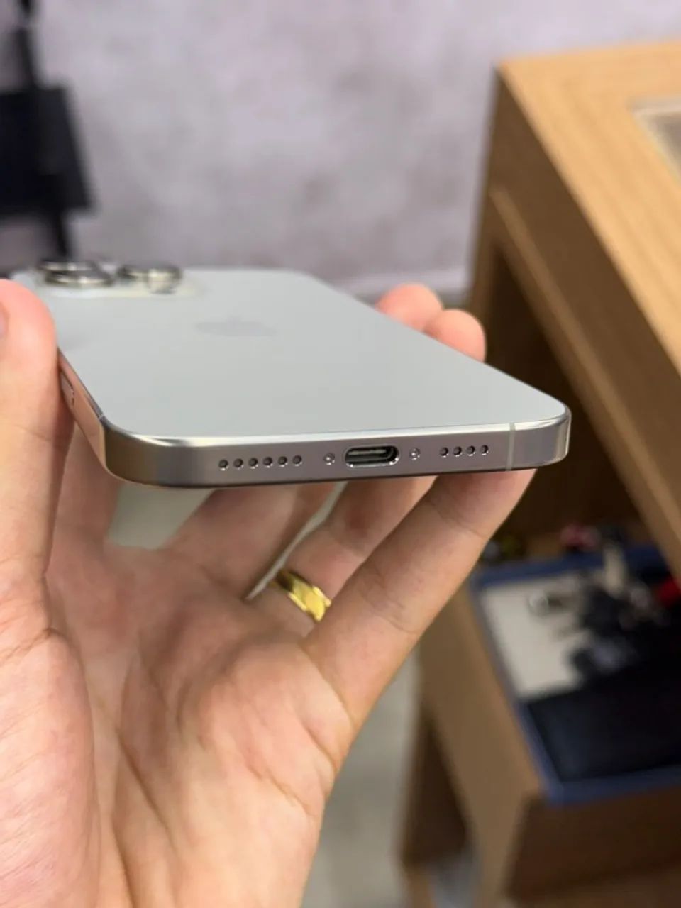 iPhone 16 pro max 256gb Natural titanium 90% - Foto 4