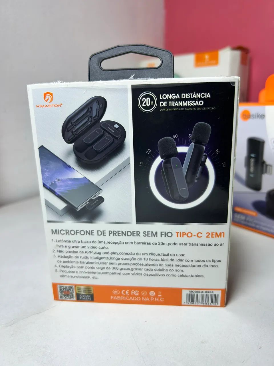 Microfone de lapela H?maston  - Foto 3