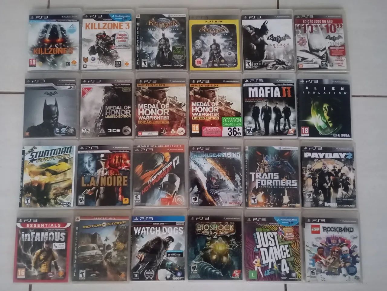 Jogos para PS3 variados. - Jogos de Vídeo Game - Ponte Nova
