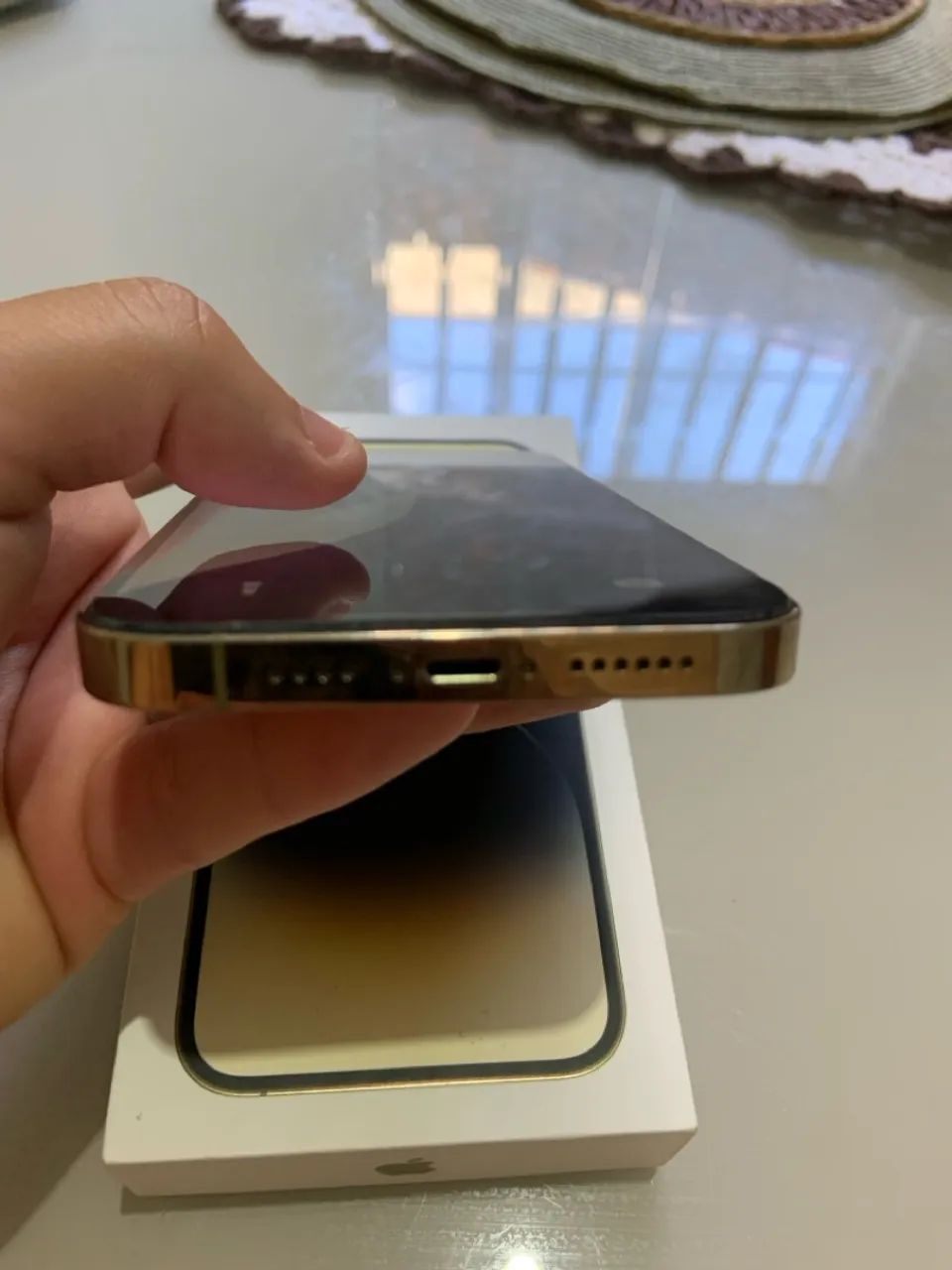 iPhone 14 Pro Max Gold 256 gigas  - Foto 2