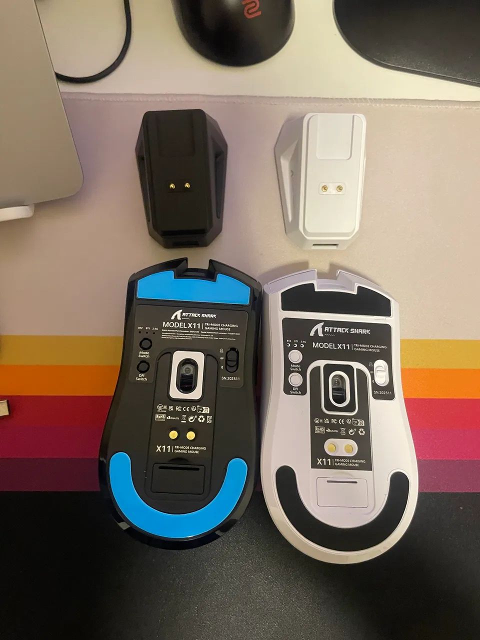 Mouse sem fio attack shark x11