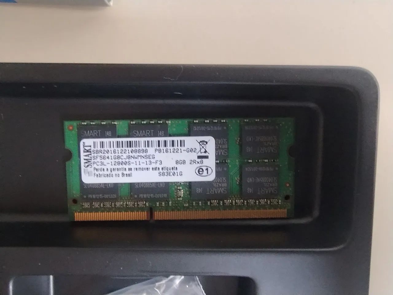 Ddr3l 8gb smart somente retirada  - Foto 2
