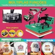 PRENSA TÉRMICA 8 X 1 SUBLIMAÇÃO MECOLOUR  - Foto 2