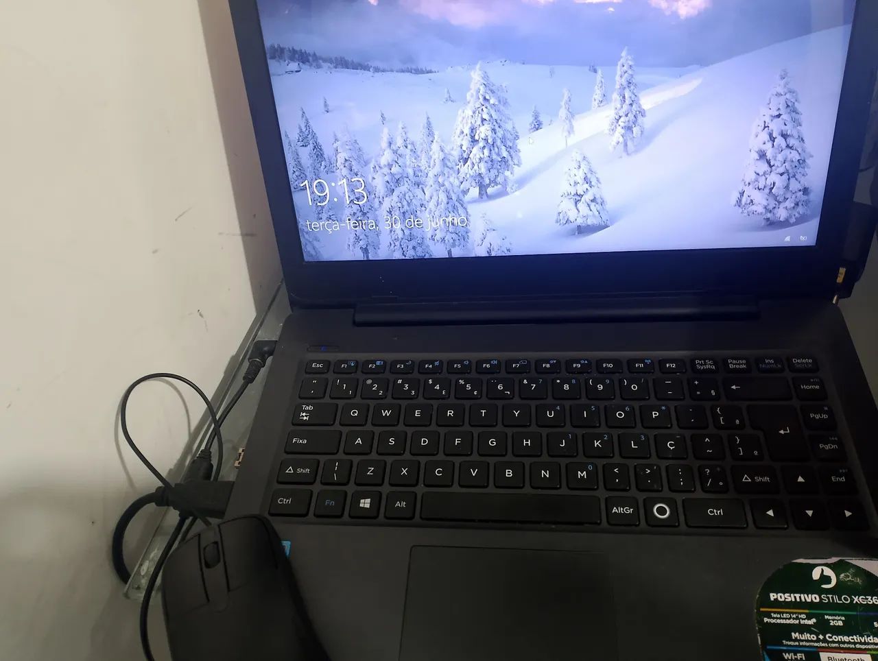 Notebook positivo XC3620 pra vender 
