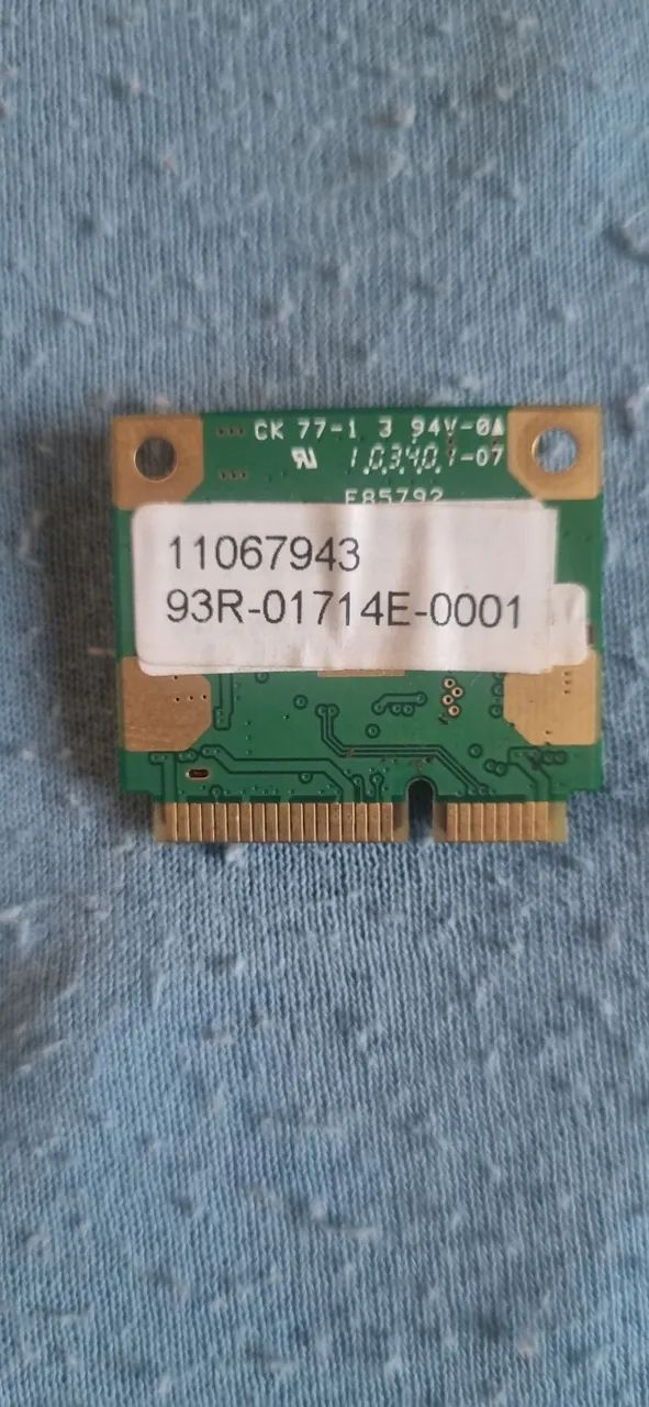 Vendo Placa wi-fi para notebook Positivo  - Foto 2
